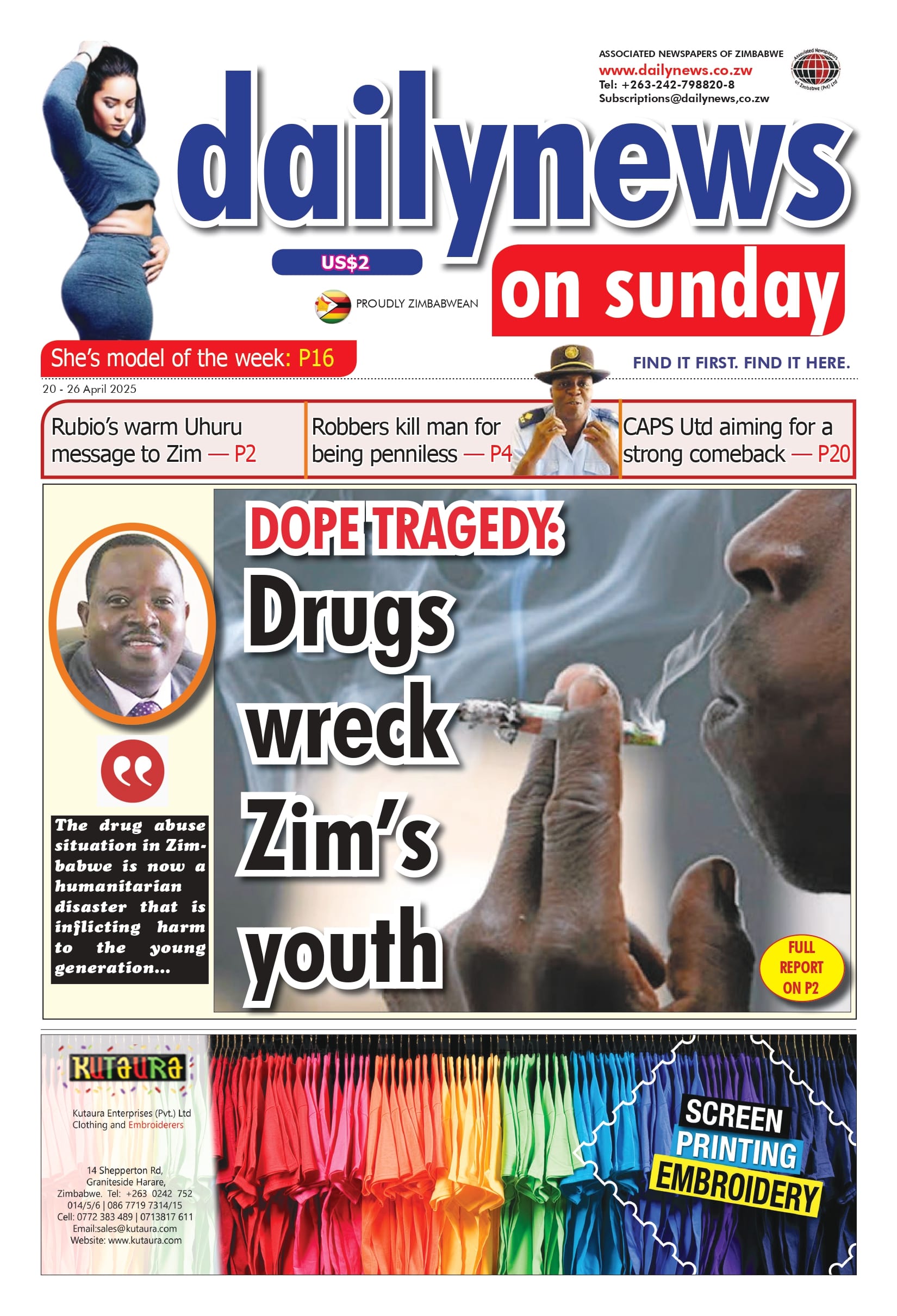 Sunday 20 April 2025