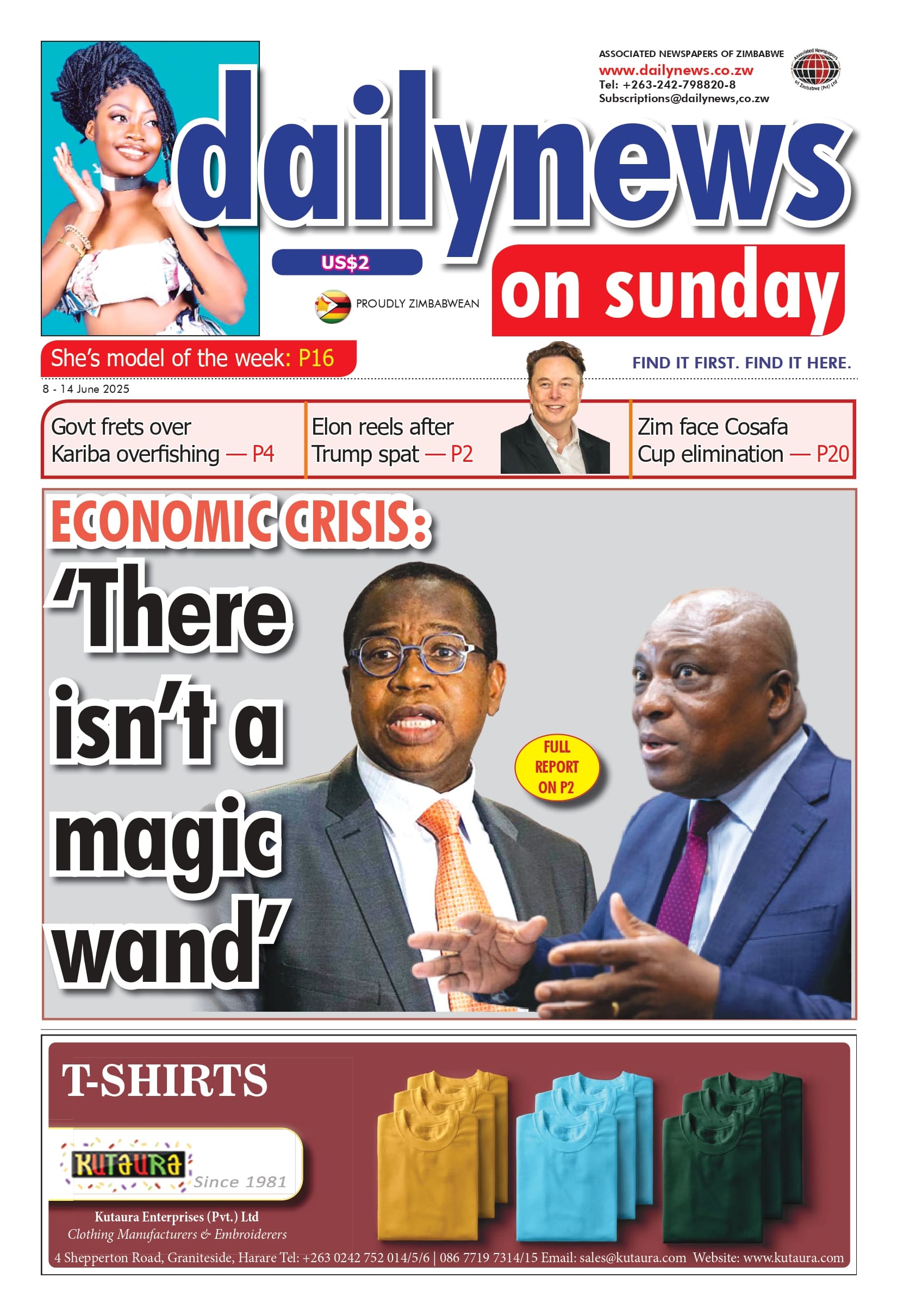Sunday 8 June 2025