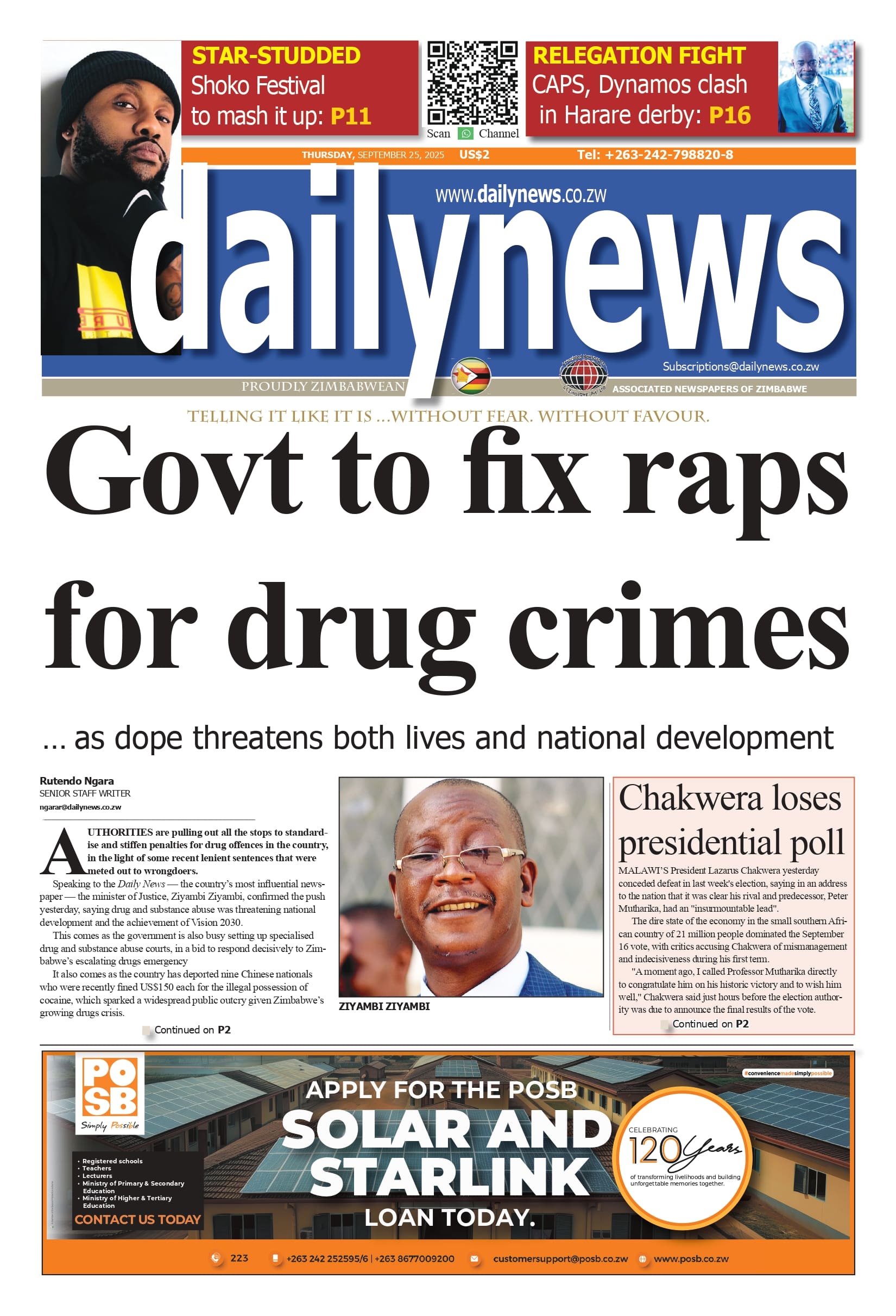 Thursday 25 September 2025