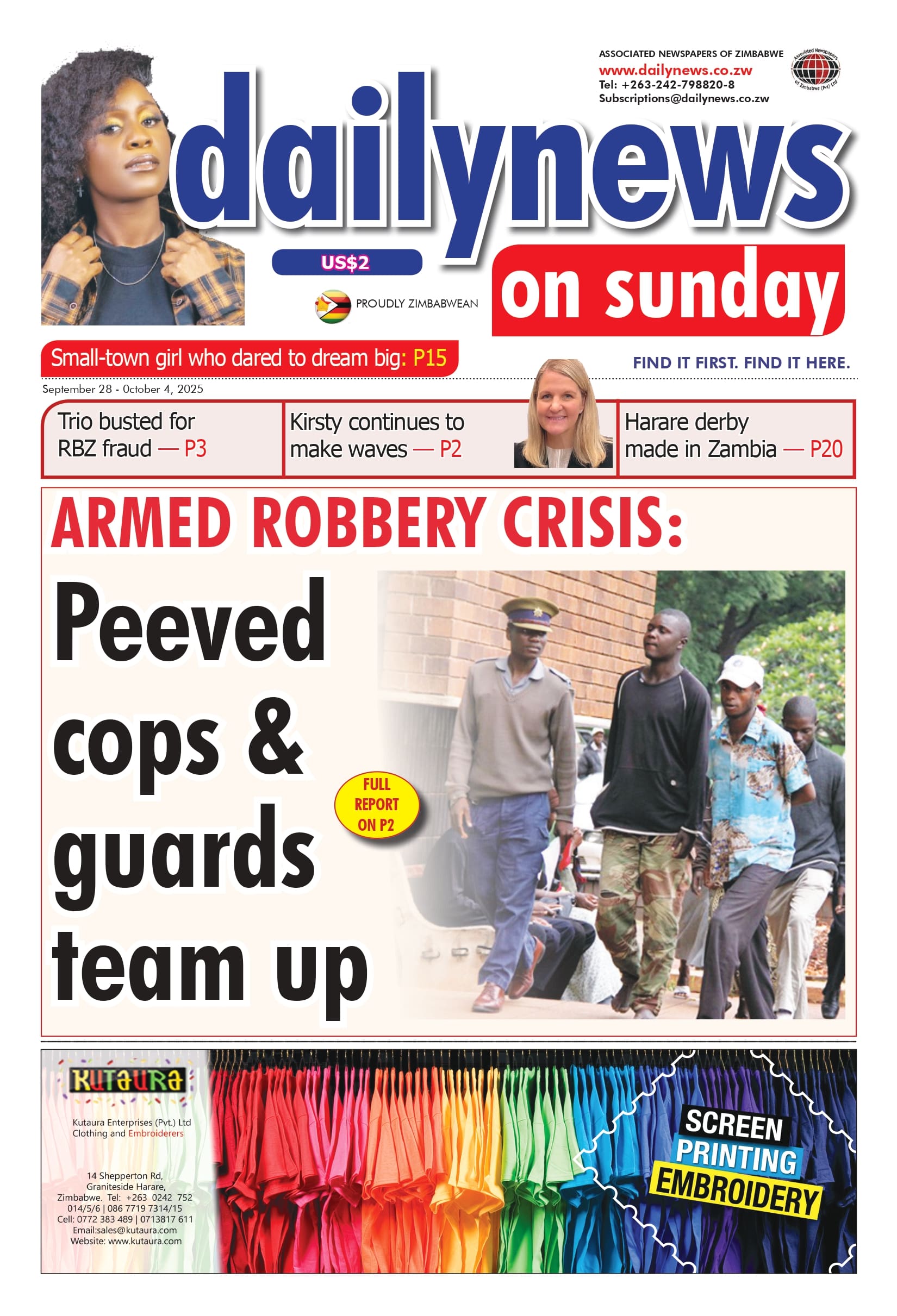 Sunday 28 September 2025