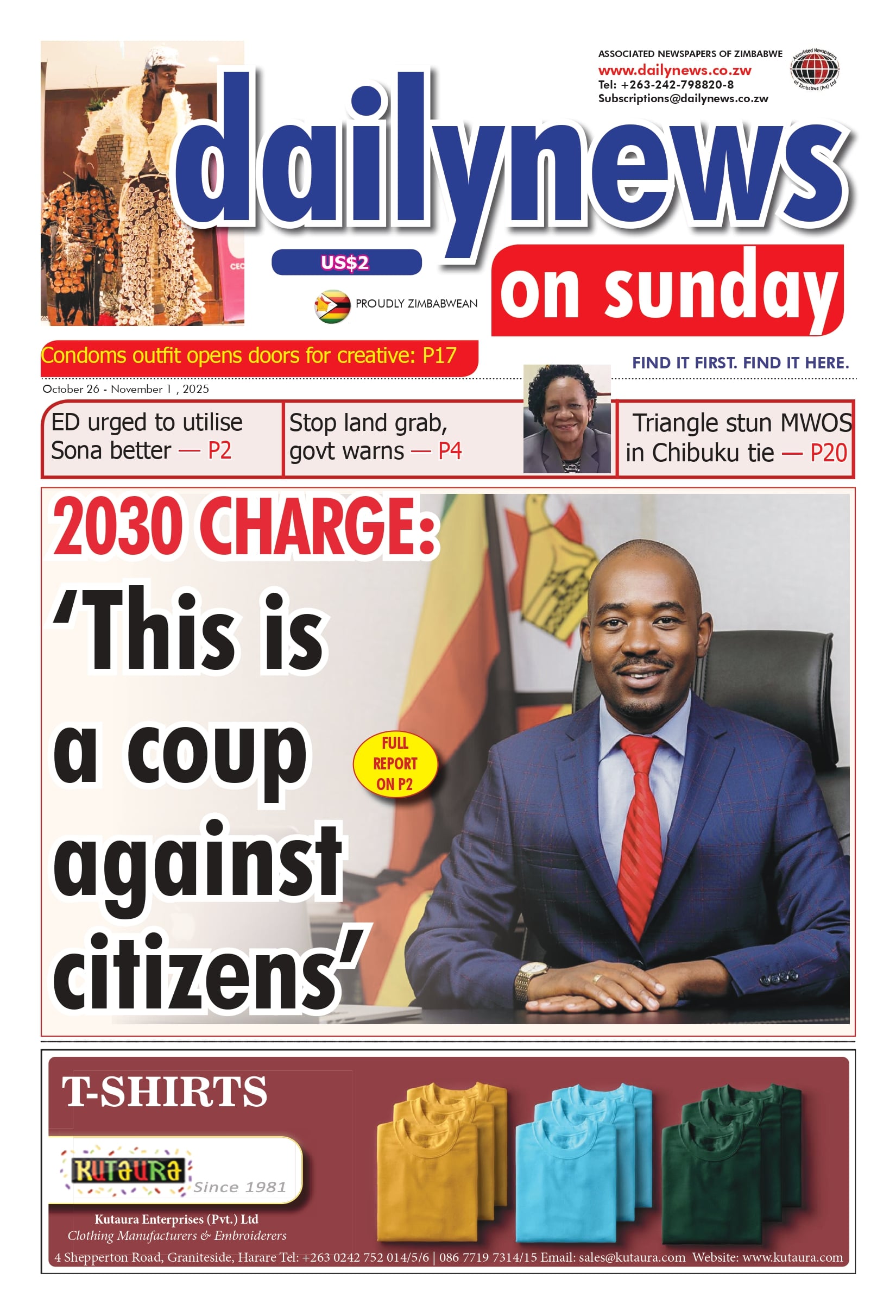 Sunday 26 October 2025
